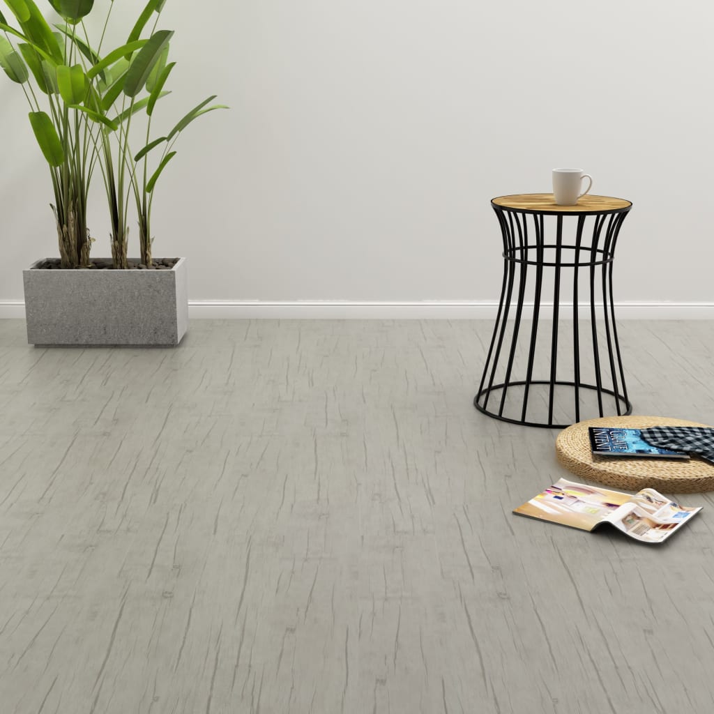 Maison exclusive - lamas para suelo pvc autoadhesivas 4,46m² 3 mm roble lavado