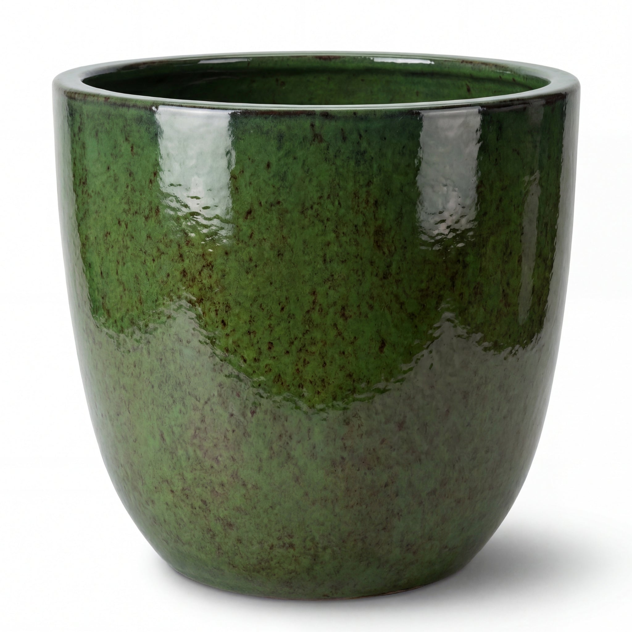 Pot grande taille d'extérieur LANCELOT 57x50cm vert tropical, fait main ...
