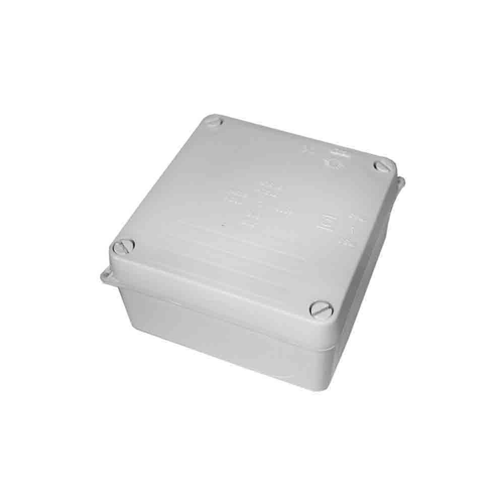Scatola Di Connessione Stagna Quadrata Senza Coni IP65/IK08 100x100x55mm/110x110x60mm Con Coperchio Di Chiusura Con Viti Grigio | Leroy Merlin - Foto 6