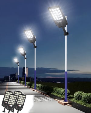 Lampe Solaire Suspendue Extérieure T-SUNUS - 5 Modes, Détecteur Mouvement, Télécommande, IP65 étanche - Pour Jardin Terrasse