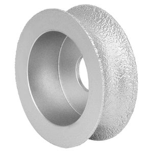 Meule Diamant Brasée 73 Mm - Pour Pierre, Céramique, Verre, Chanfreinage Marbre Et Granit