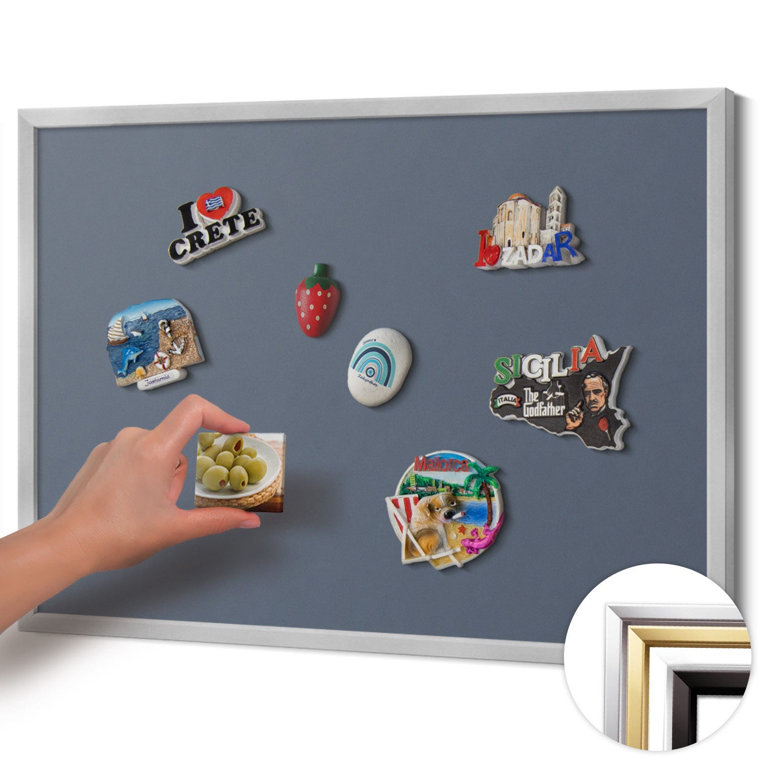 Tableau aimanté mural décoration pratique pour organiser vos idées ...