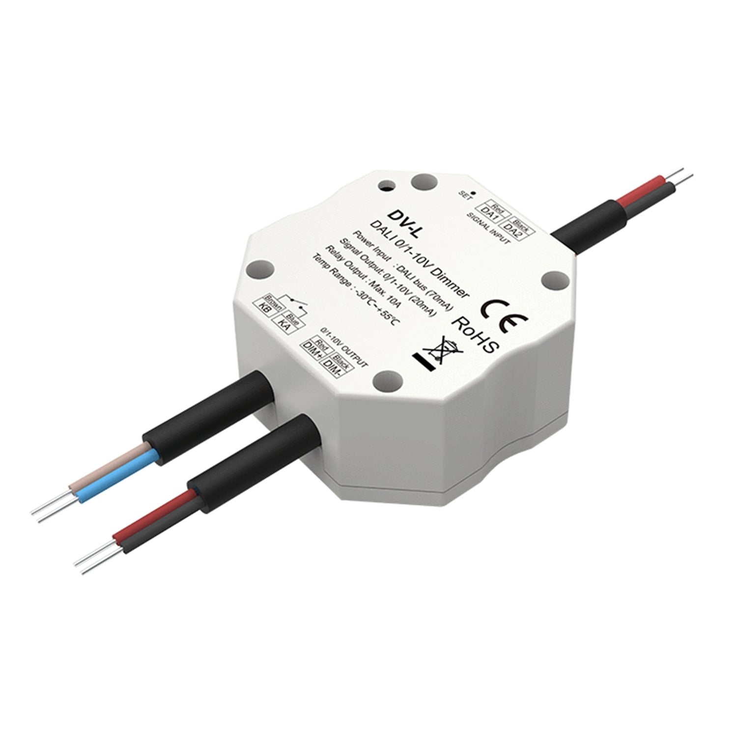 Regulador DALI a 0/1-10V SKYDANCE DV-L, Blanco, PC PC | Leroy Merlin