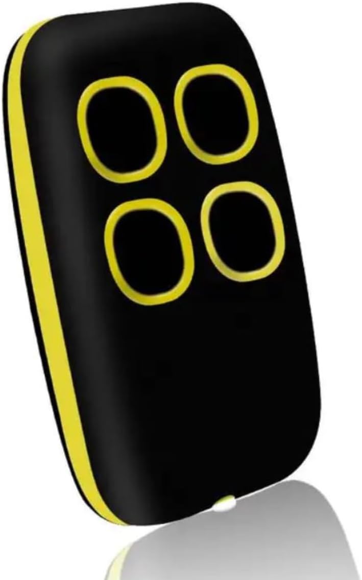 Uniwersalny pilot zdalnego sterowania 4 w 1, 280-868 MHz, wieloczęstotliwościowy, kod zmienny (żółty)