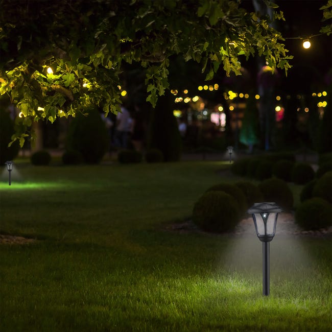 10 Luci Solari da Esterno a LED per Segnapasso, Luci Solari per Verande, Scale, Terrazze, Case 10 Luci Solari da Esterno a LED per Segnapasso, Luci Solari per Verande, Scale, Terrazze, Case
