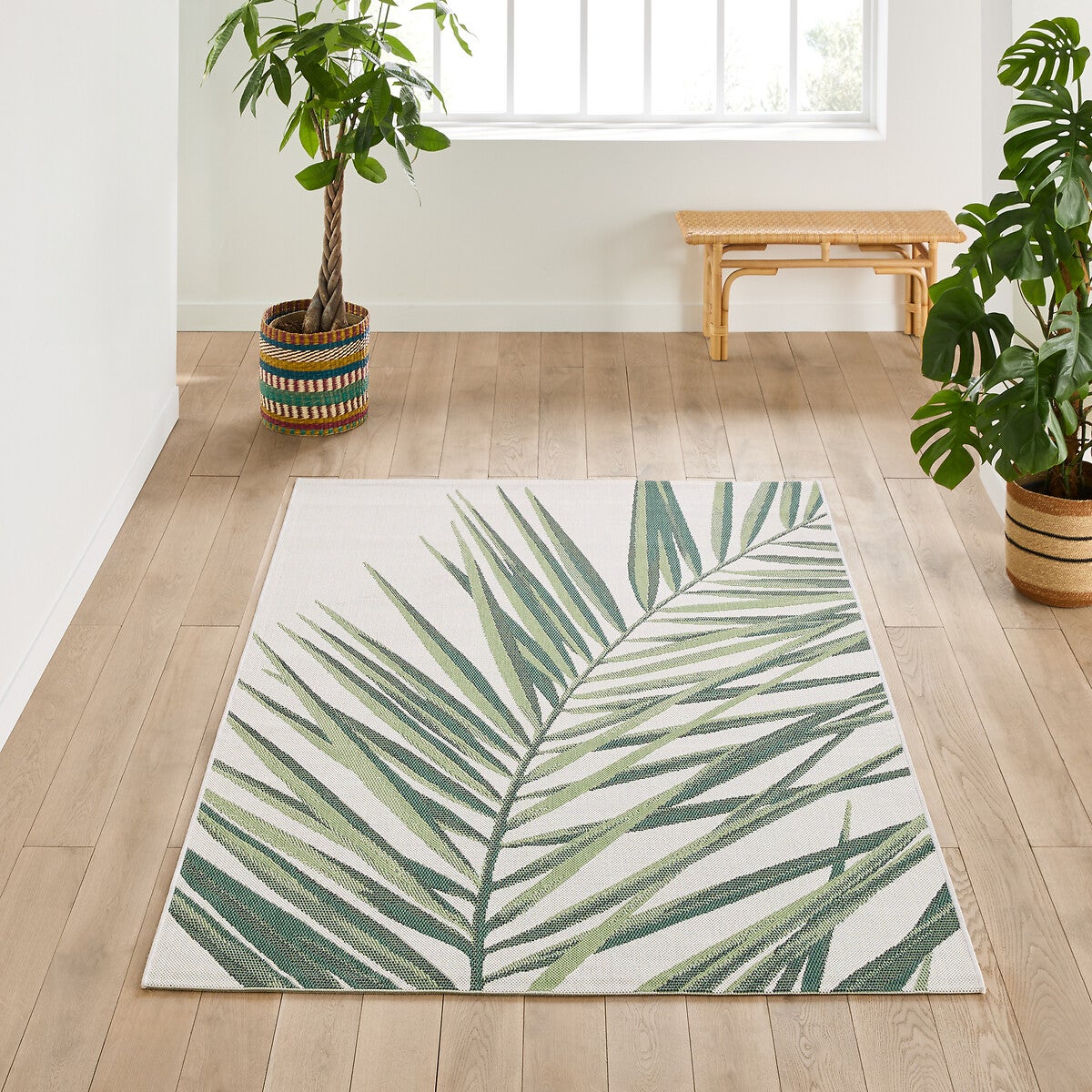 Tapis indoor/outdoor, Armona Vert 160 x 230 cm Leroy Merlin