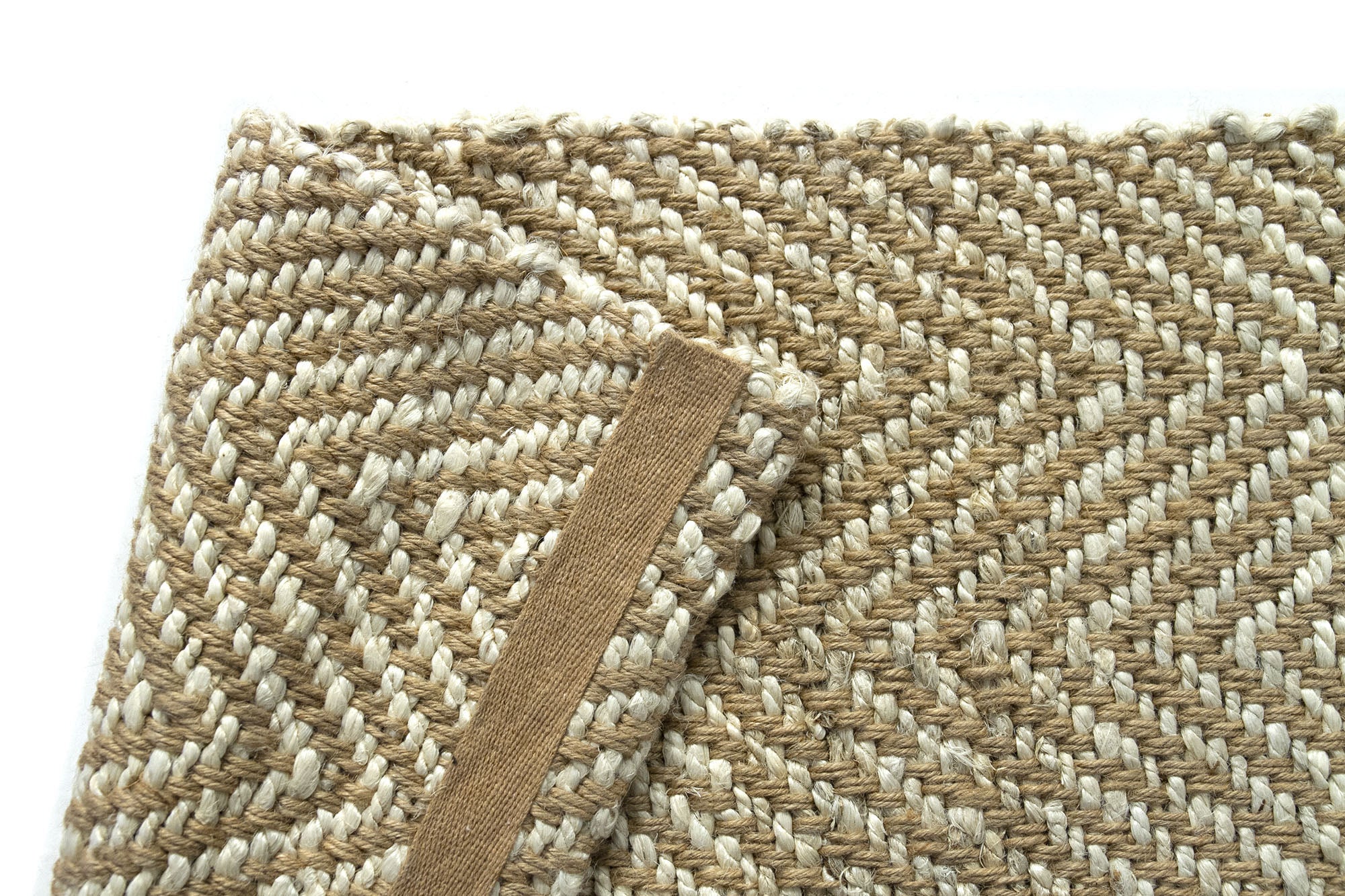 Hamid - Tappeto di Iuta ISTAN BLANC 230X160 - 5