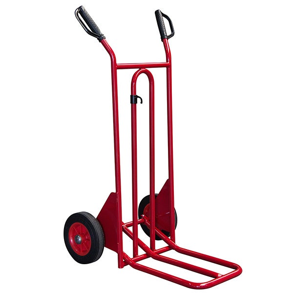 Diable pliant charge 250kg - Roues pneumatiques - 810201021 | Leroy Merlin