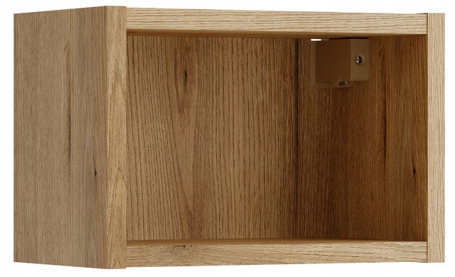 Étagère cube de salle de bain suspendue 30 x 20 cm NOVA chêne Coast Evoke