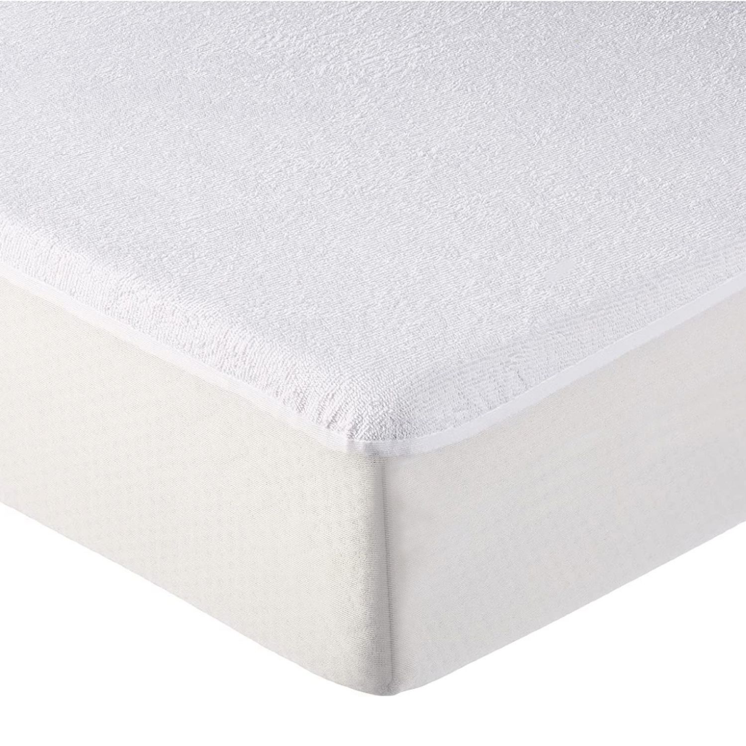 Flowen Protège Matelas 120x190 cm Alèse Impermeable Drap Housse en Coton et Microfibre Protection Lit pour Adulte et Bebe pour Incontinence Anti-Acarien Couvre-Matelas Pipi Lavable en Machine