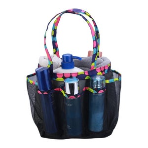 Sac De Bain Portable En Maille - Pour Douche, Produits De Toilette, Rangement Voyage