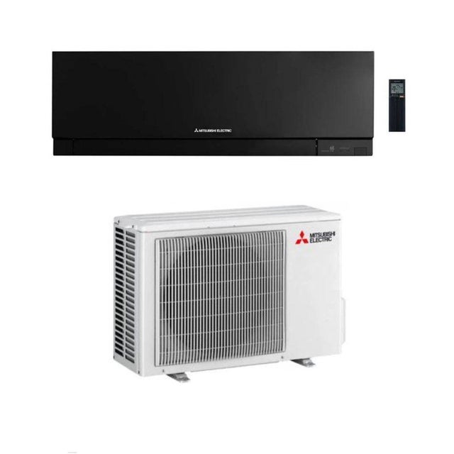 Climatizzatore Condizionatore Mitsubishi Electric Inverter Kirigamine Zen R-32 Black 9000 Btu Msz-Ef25vgkb Nero Wi-Fi Integrato -(Novità)