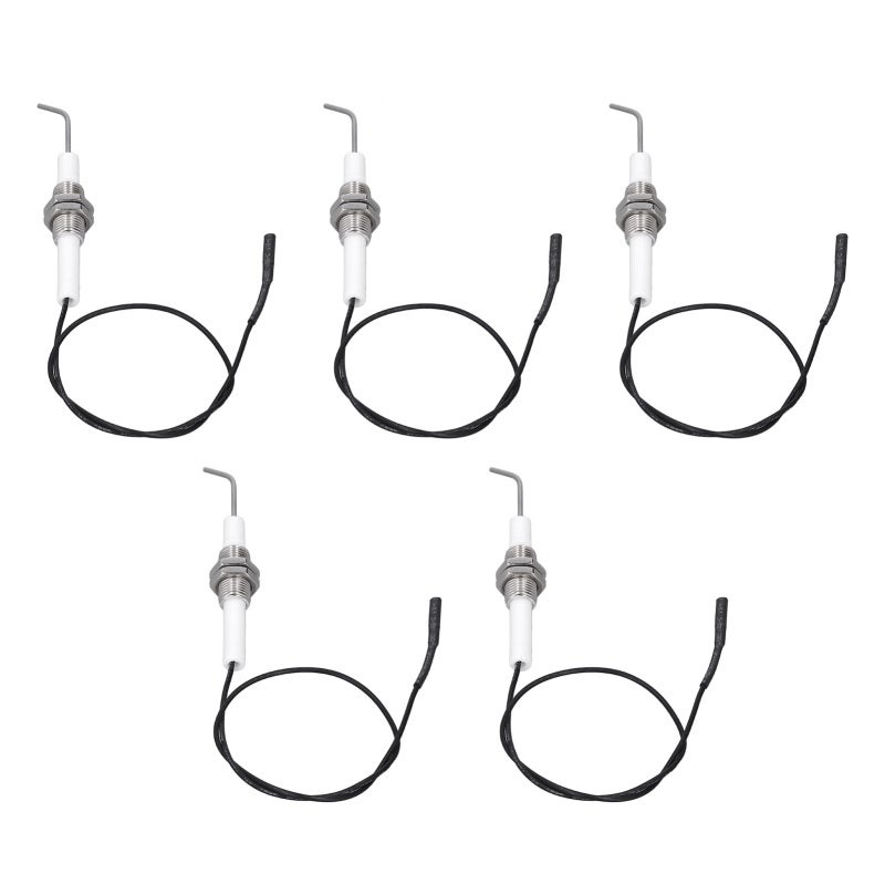 Accessoires d'allumage pour chauffage au gaz&nbsp;: bougies d'allumage en céramique à filetage M10*1 (paquet de 5) - 5