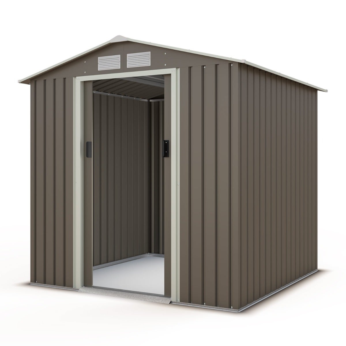 Abri de jardin métal 3,26 m2 + kit d'ancrage - 2