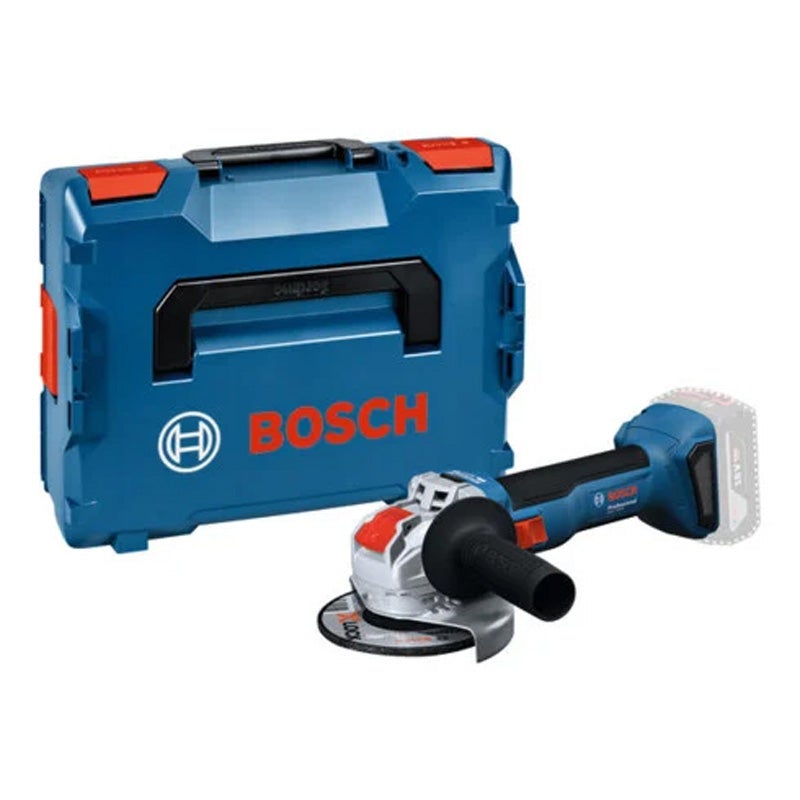 Bosch Amoladora Angular Inalámbrica Gwx 18V-8 Solo L X-Lock 18 V 125 Mm, 11 000 Rpm (Sin Batería) , Leroy Merlin