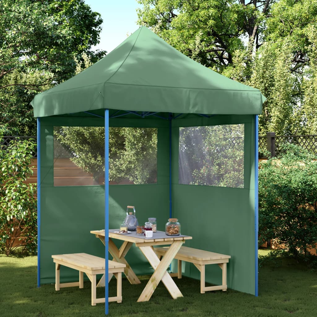 Aktive 61049 Tonnelle De Jardin 270x270x255 Cm Avec 2 Parois Latérales Et Fenêtre - Crème