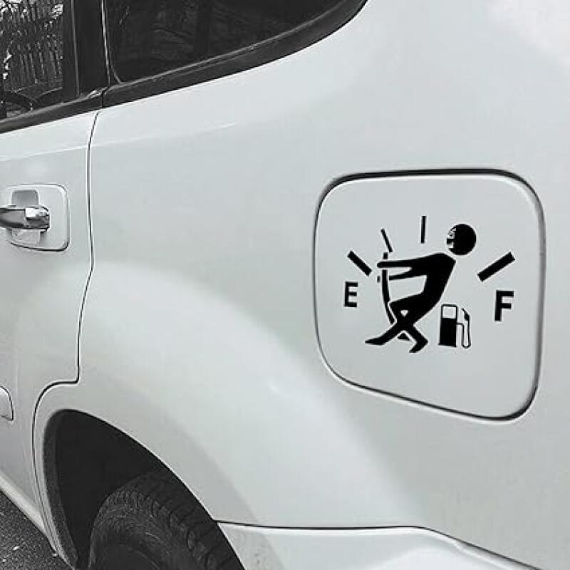 Grande adesivo divertente per auto, a forma di cerotto, adesivo per paraurti per auto, per danni e graffi