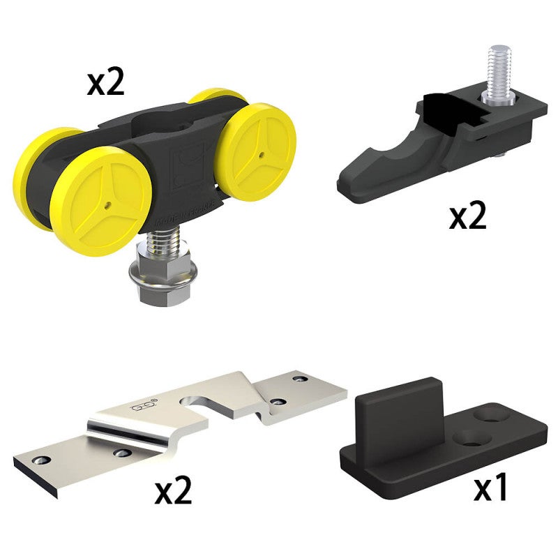 Kit pour 1 porte supplémentaire SLID'UP 1100 - porte jusqu'à 80 kg - 2