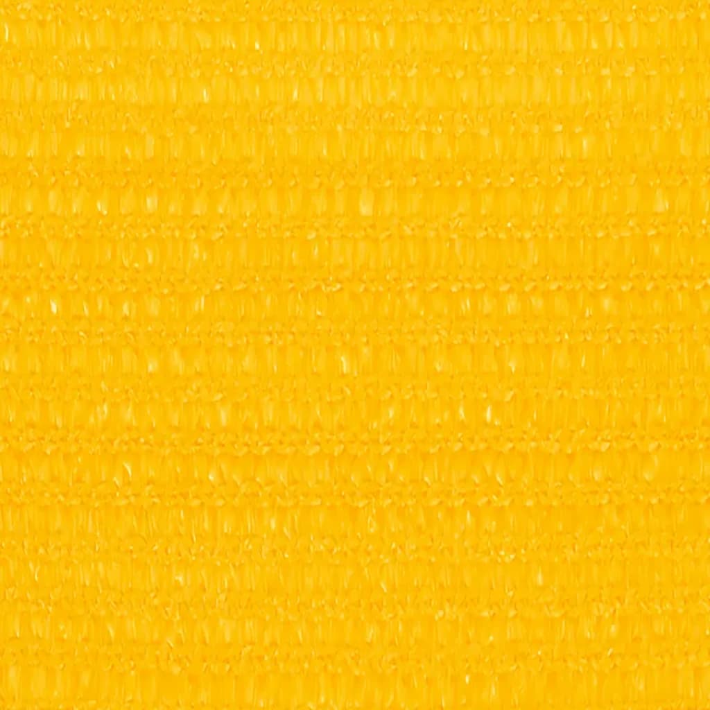 Vela ombreggiante 160 g/m² 2 x 5 m HDPE giallo 02_0009119 - 5