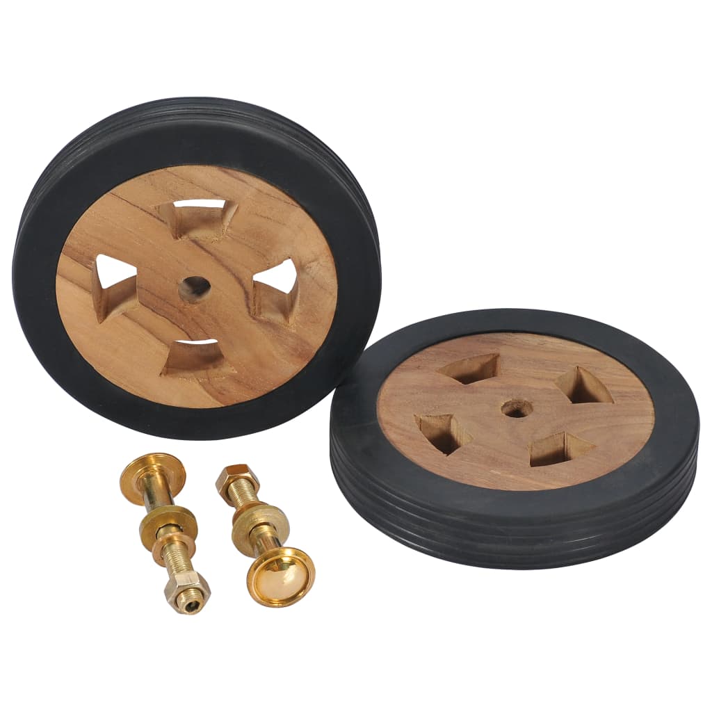 Roues De Rechange Pour Trottinette MEYAGOT 120mm - ABEC-9 Noir