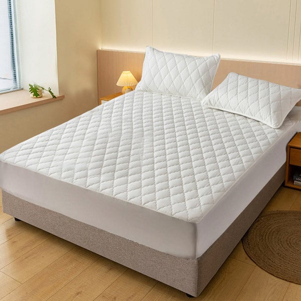 Housse de Matelas 150x200 cm Imperméable - Alèse Microfibre Douce - Protection Anti-Urine pour Bébé et Adulte - Facile à Nettoyer - 2