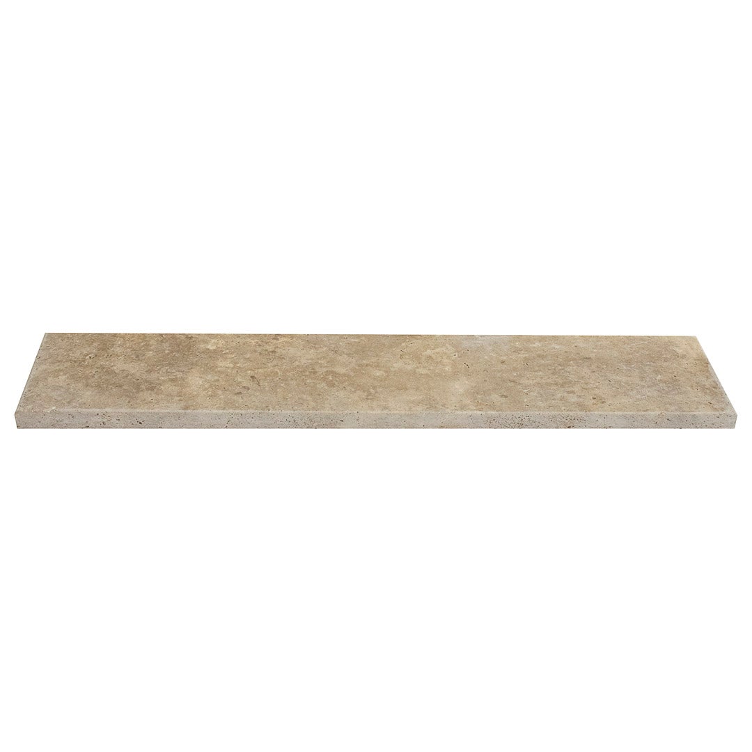Plinthe en travertin 1er choix Premium 40 × 8 × 1,2 cm – Pierre naturelle – Vendue à la pièce - 5