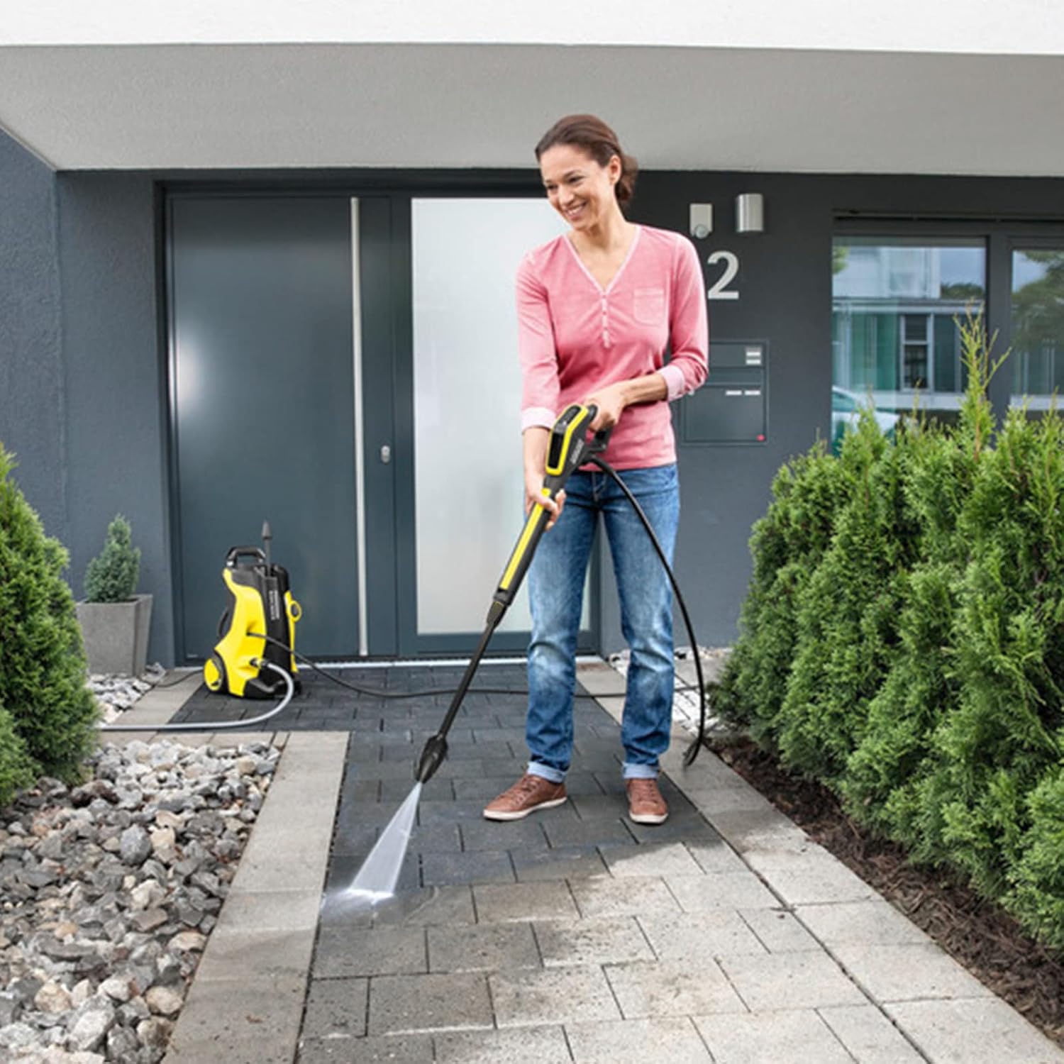 Bocal rotativo compatível com Karcher, bocal rotativo compatível com Parkside/Lavor, acessório para lavadoras de alta pressão de 160 bar. - 3