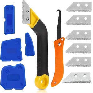 Set Da 8 Spazzole Per Pulizia Stucchi E Fessure - Kit Multiuso Per Piastrelle, Binari E Angoli - 4