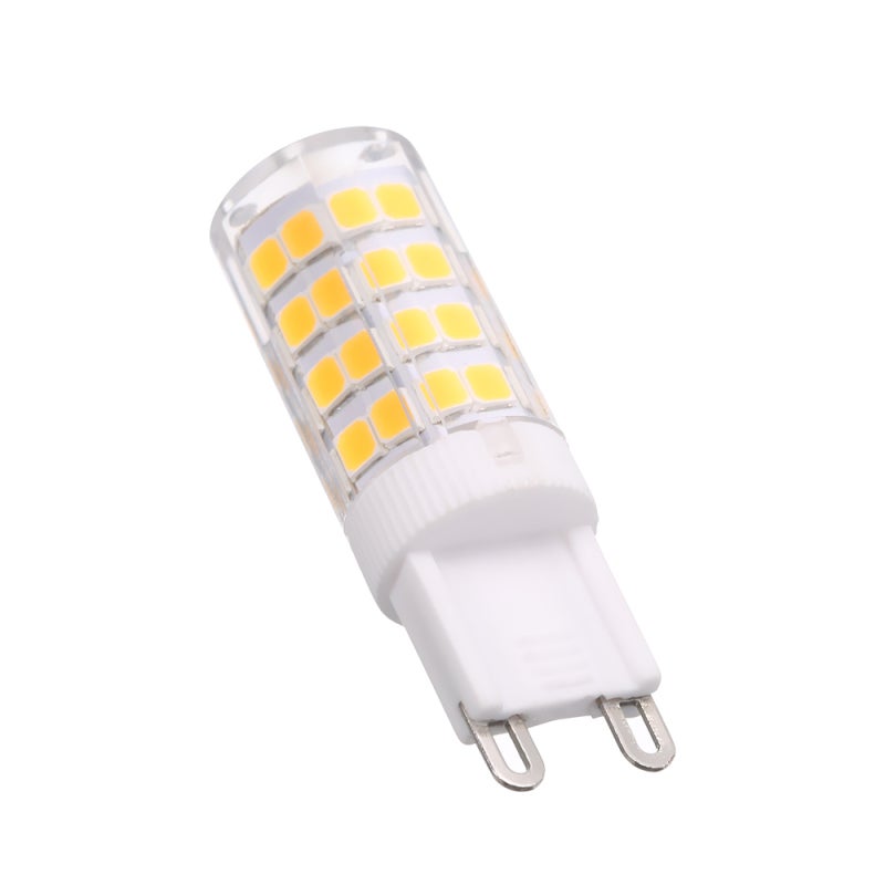 Ampoule LED maïs G9 5W (équivalent 45W) 400 lm AC220-240V blanc chaud lot de 5 pour lampe bureau armoire chambre salon restaurant bureau - 6