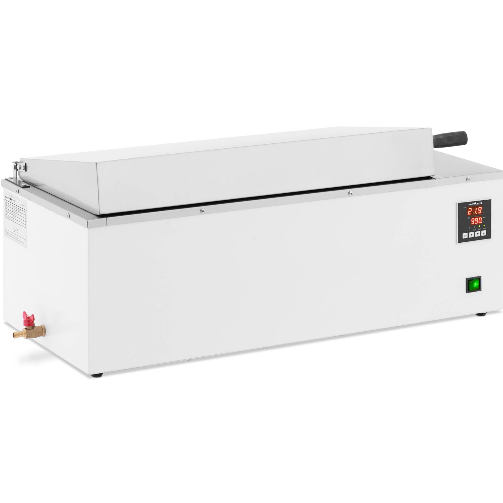 Baño termostatico - digital - 36 L - 5 - 100 °C - 600 x 300 x 200 mm ...