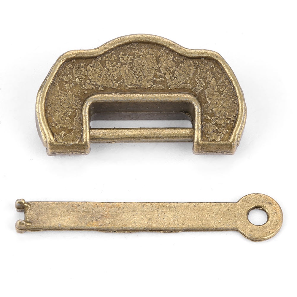 12 Pezzi Lucchetti A Farfalla Vintage Con Orso | Serrature Retrò Con Chiave Per Valigie, Scrigni E Legno - Foto 12