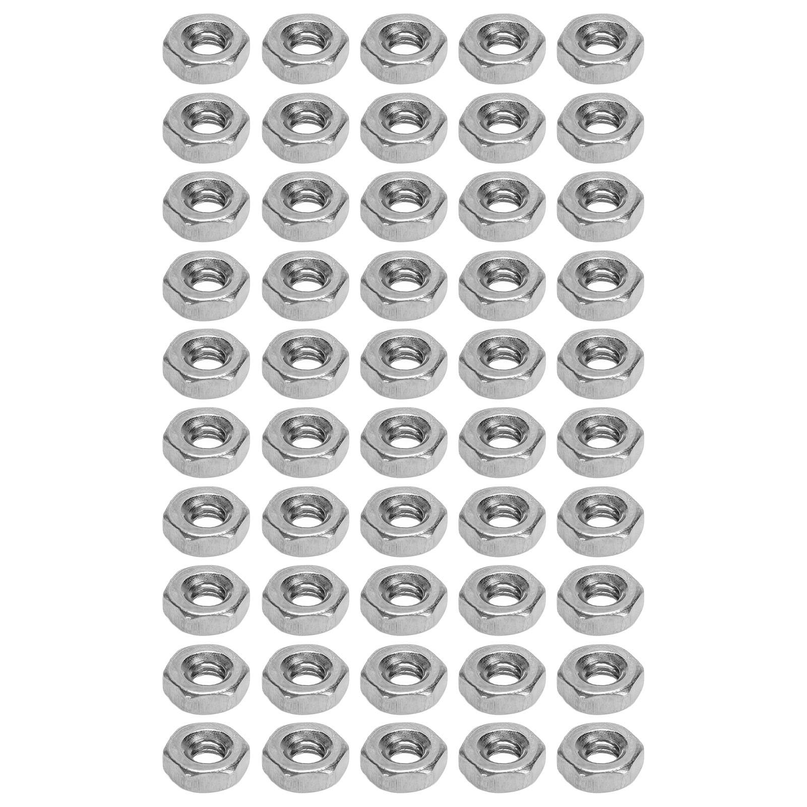 Écrous Hexagonaux En Acier Inoxydable 1/4" – Set De 20 Pièces