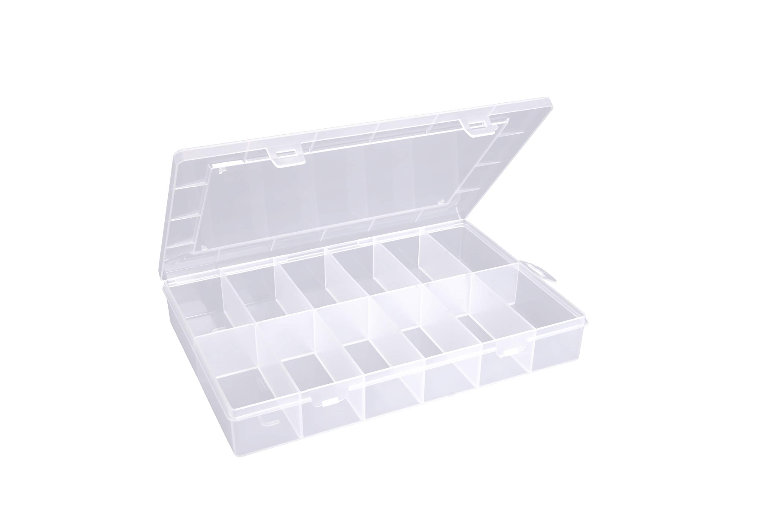 Cassette Impilabili KADAX - Set 20 Scatole Nere 118x98mm | Organizzazione Officina E Casa - Foto 3