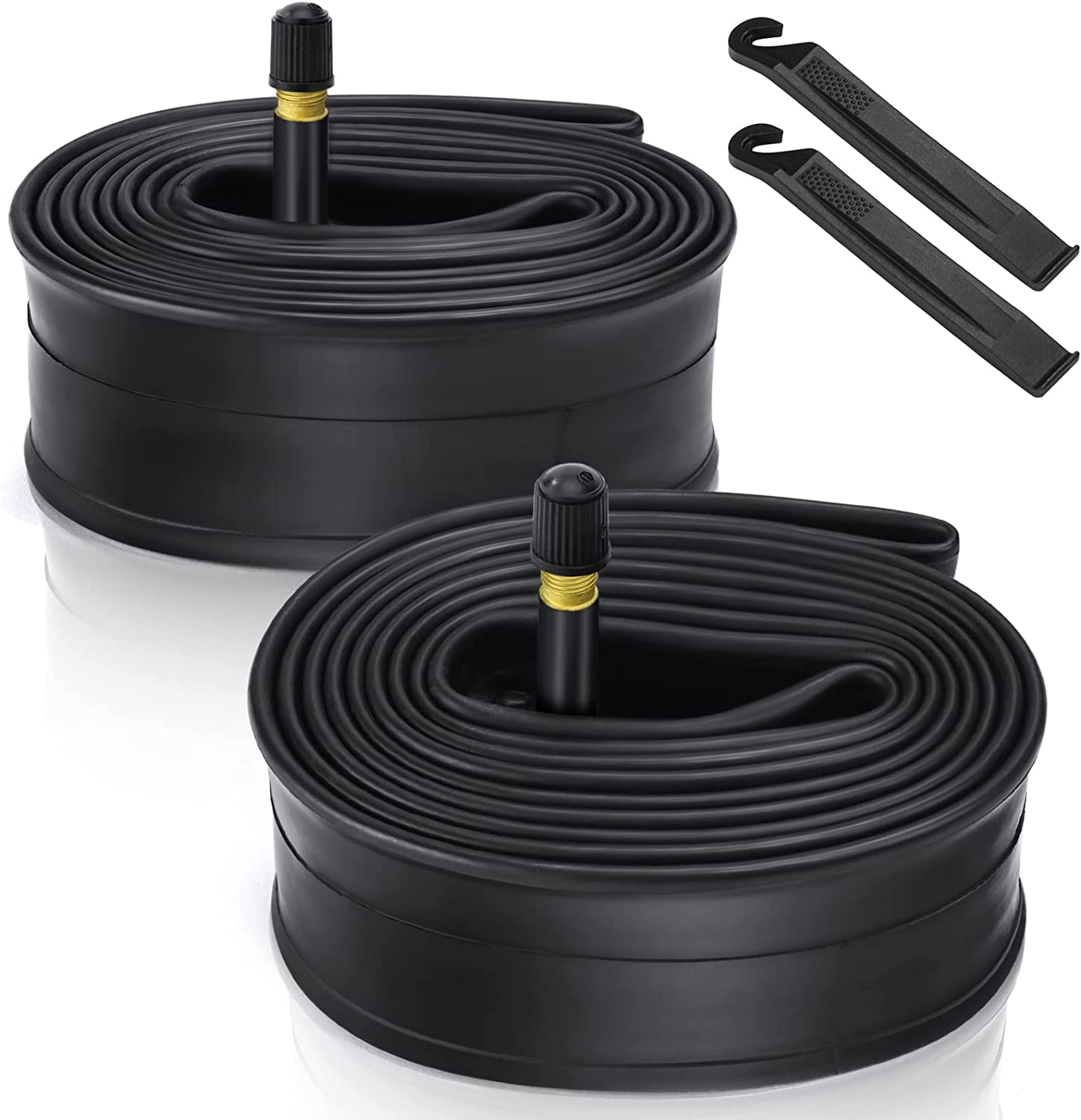 Chambre à air de vélo 66 cm x 1,75/1,95/2,10/2,125, valve Schrader