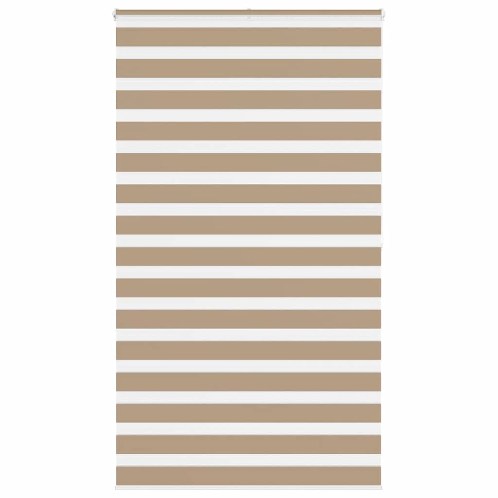 Roleta zebra, 135x200 cm, szerokość tkaniny 130,9 cm, poliester vidaXL