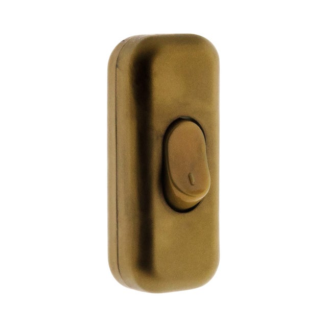 Interrupteur 2A unipolaire - or - Zenitech