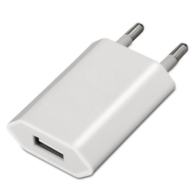 Cargador Rápido Seguro Cargador De Pared USB Aisens 5V/2A 10W Blanco - Modelo A110-0404, Con Protección Contra Sobrecarga Cargador Aisens Blanco