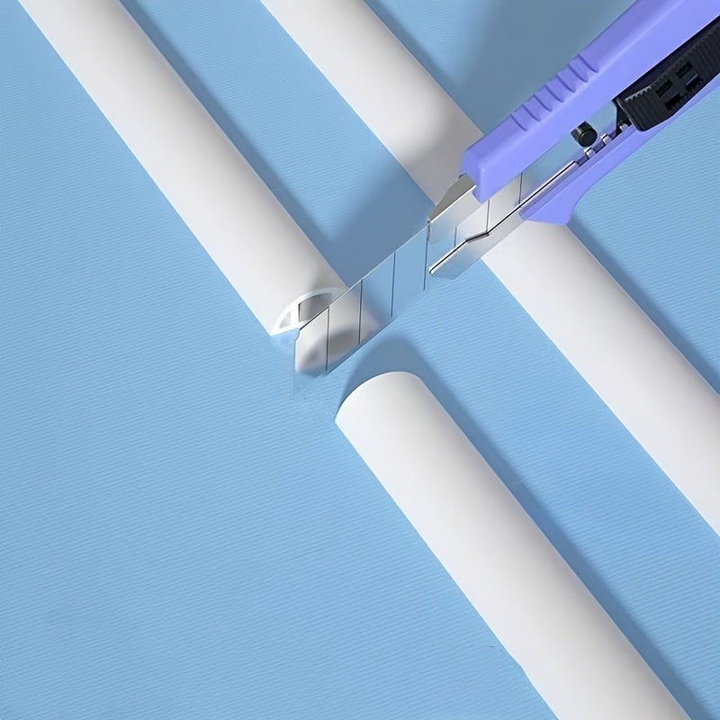 Goulotte de câbles en PVC à fixer au sol, diamètre intérieur 8 mm D20 blanc, protection des câbles pour la maison et le bureau - 8