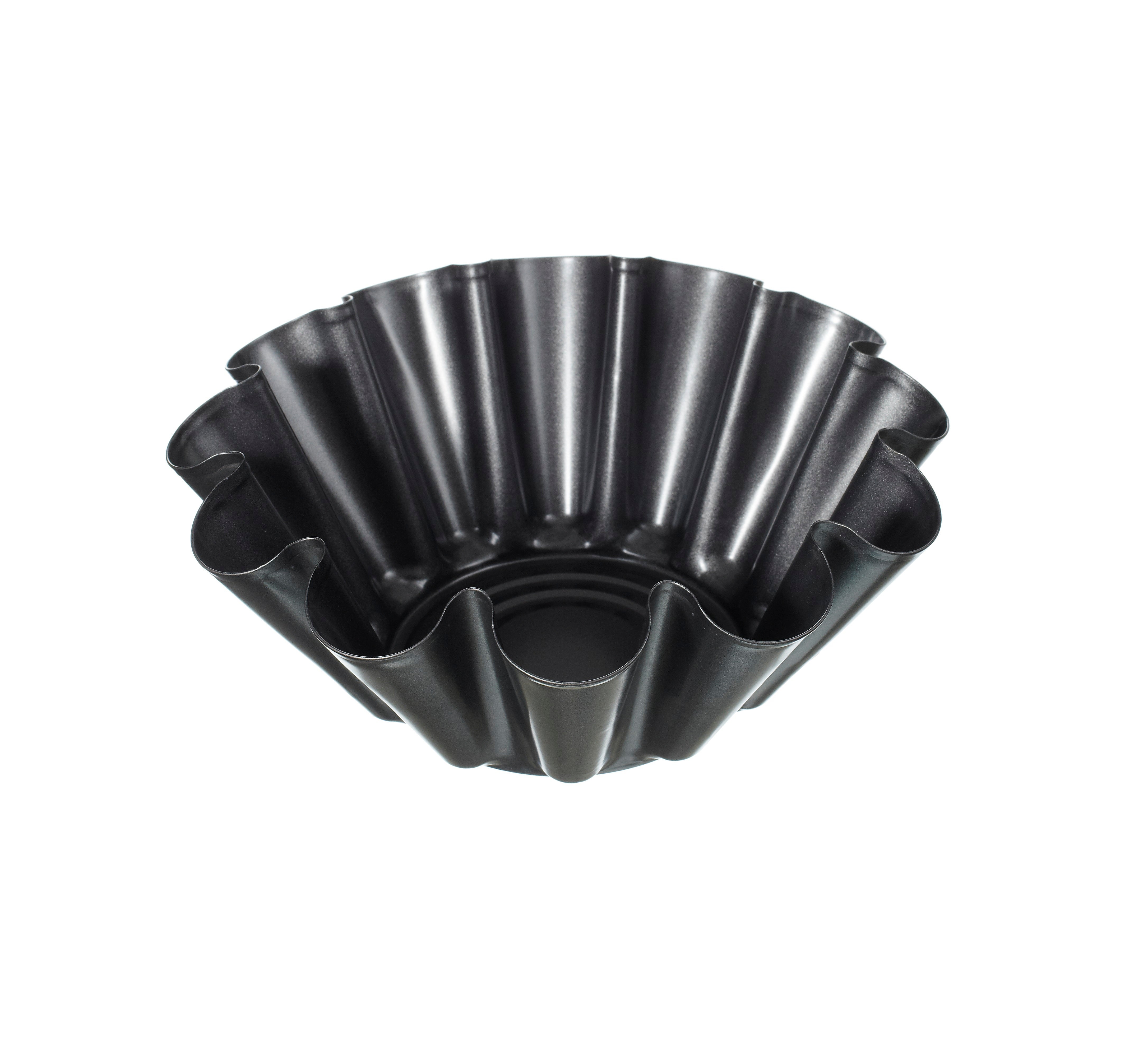 Menax - Mini Stampi Per Budini - Set Di 12 - Alluminio - 8 Cm