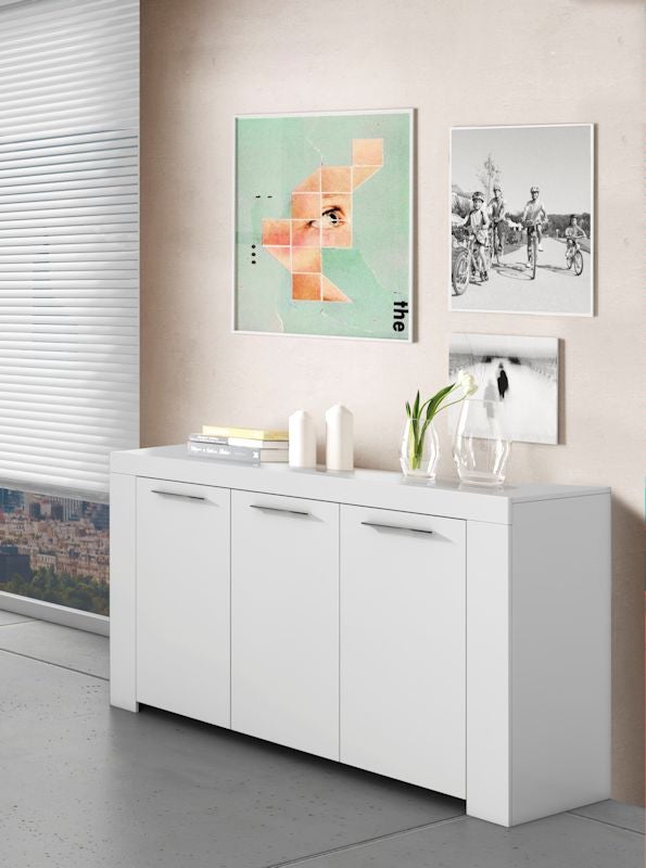 Aparador Ambit Blanco Artik (Blanco Mate) 144 x 80 x 42 cm - 2