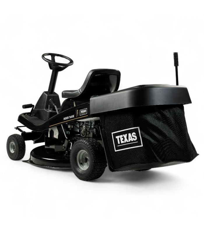 Tondeuse rider autoportée thermique 76 cm, moteur 432 cc, 3 en 1 avec bac - TEXAS Rider 7600E - 3
