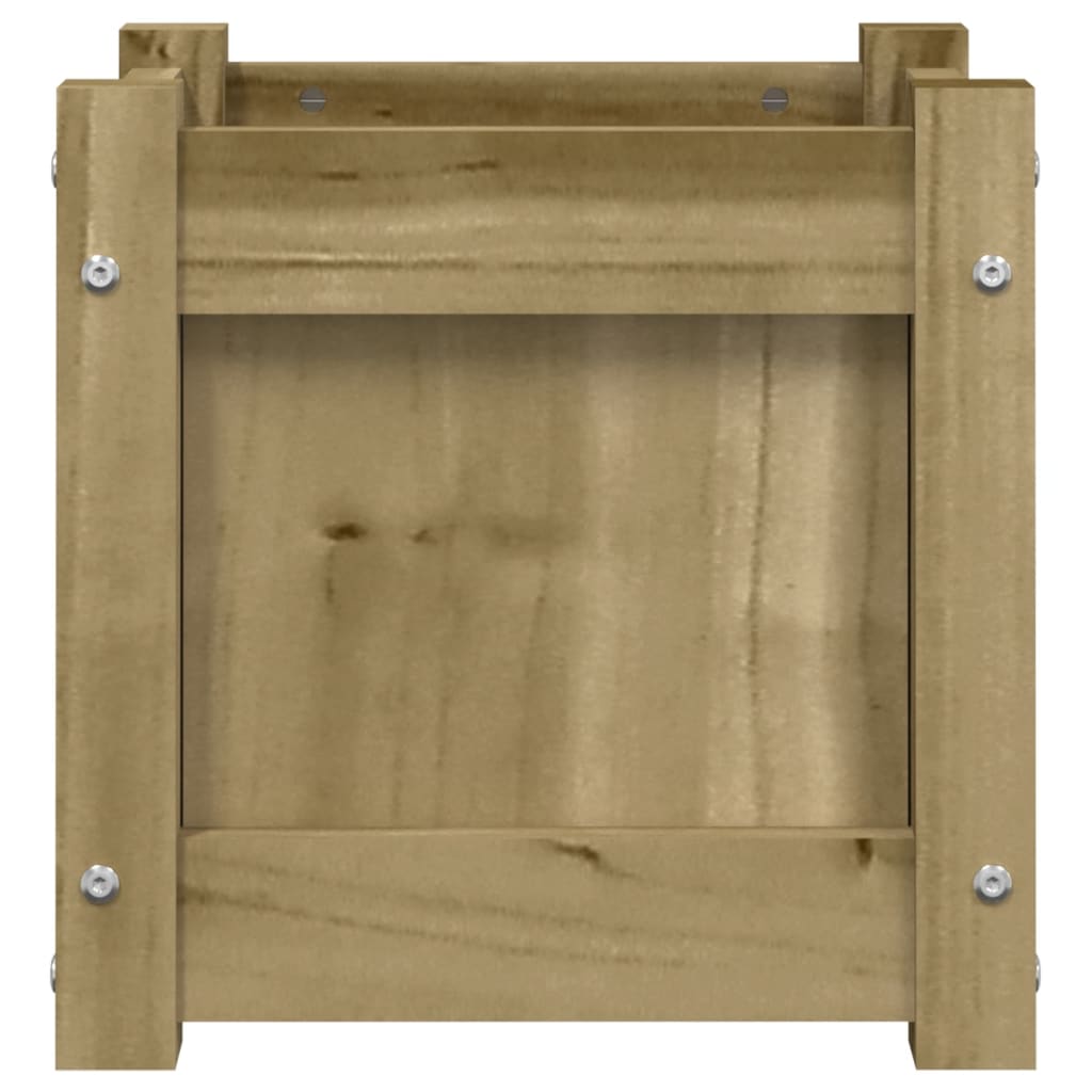 vidaXL Jardinières 2 pcs bois de pin imprégné - 6