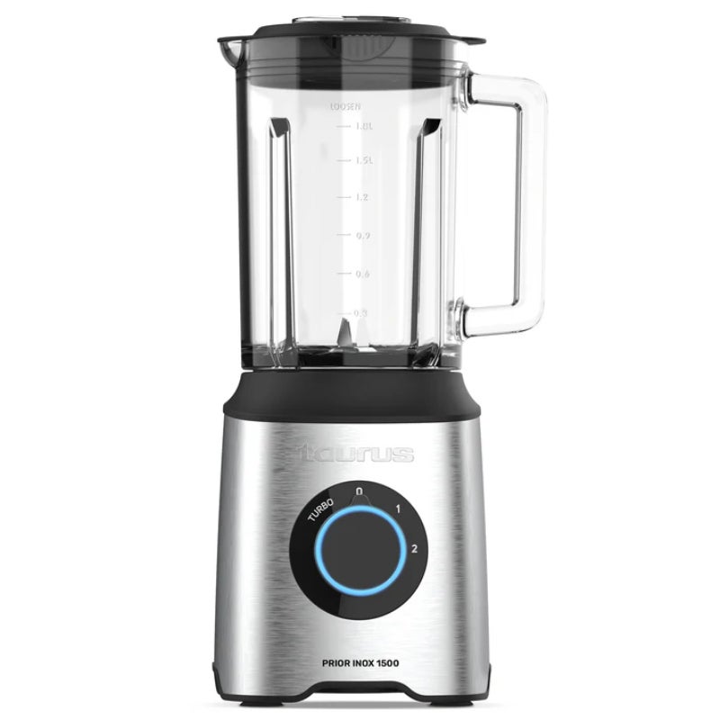 Taurus Batidora Vaso Prior Inox 1500 2L 1500W 912476 Negro , Leroy Merlin