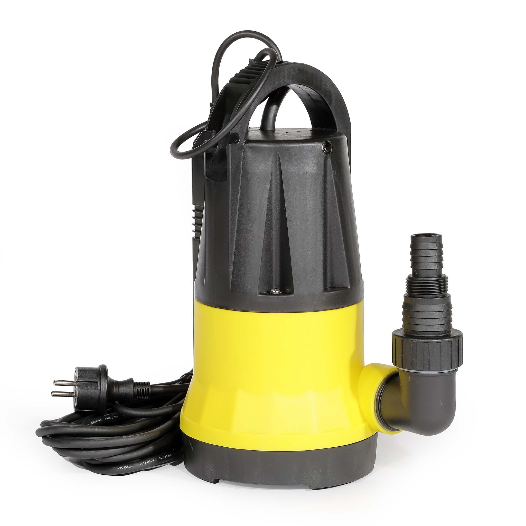 Pompe à Eau Immergée Wiltec 1200W - 6000 L/H - Refoulement 40m Avec Protection Anti-Marche à Sec