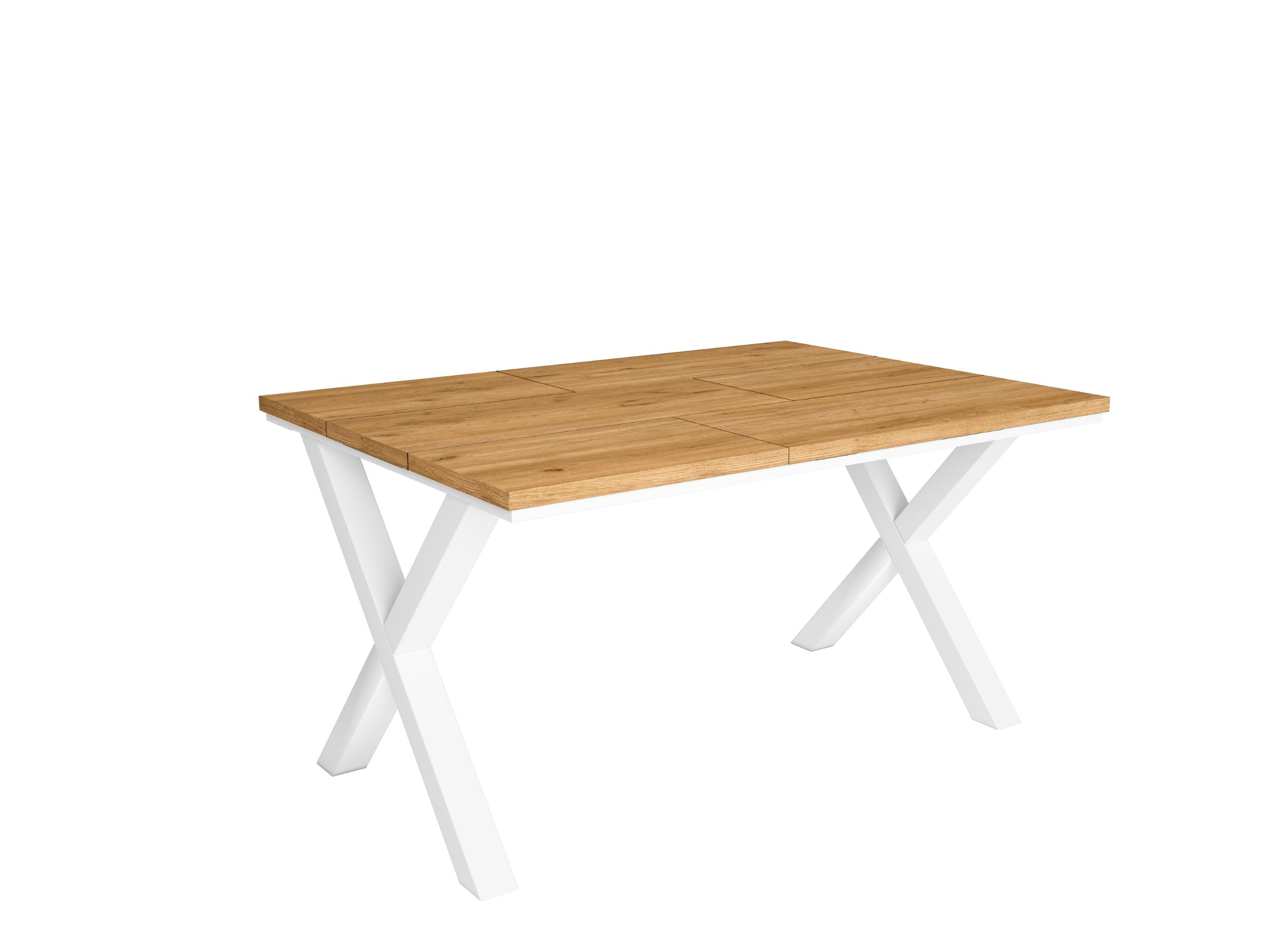 Table à manger, 6 personnes, 140x90x75cm, Robuste et stable, structure ... image.