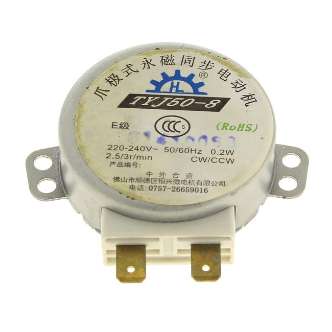 Haofy Motore Per Giradischi Per Forno A Microonde, Motore Per Giradischi Per Forno A Microonde SM 16T Motore Sincrono Per Forno A Microonde In Rame Originale In Alluminio Per AC30V