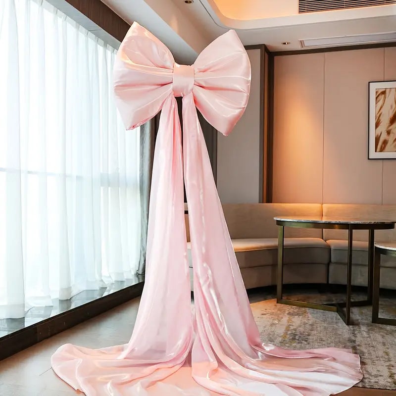 Gonna Per Albero Di Natale MACTING In Juta Rosa Chiaro Con Fiocchi Di Neve Bianchi, 76 Cm, Per Interni/Esterni - 4