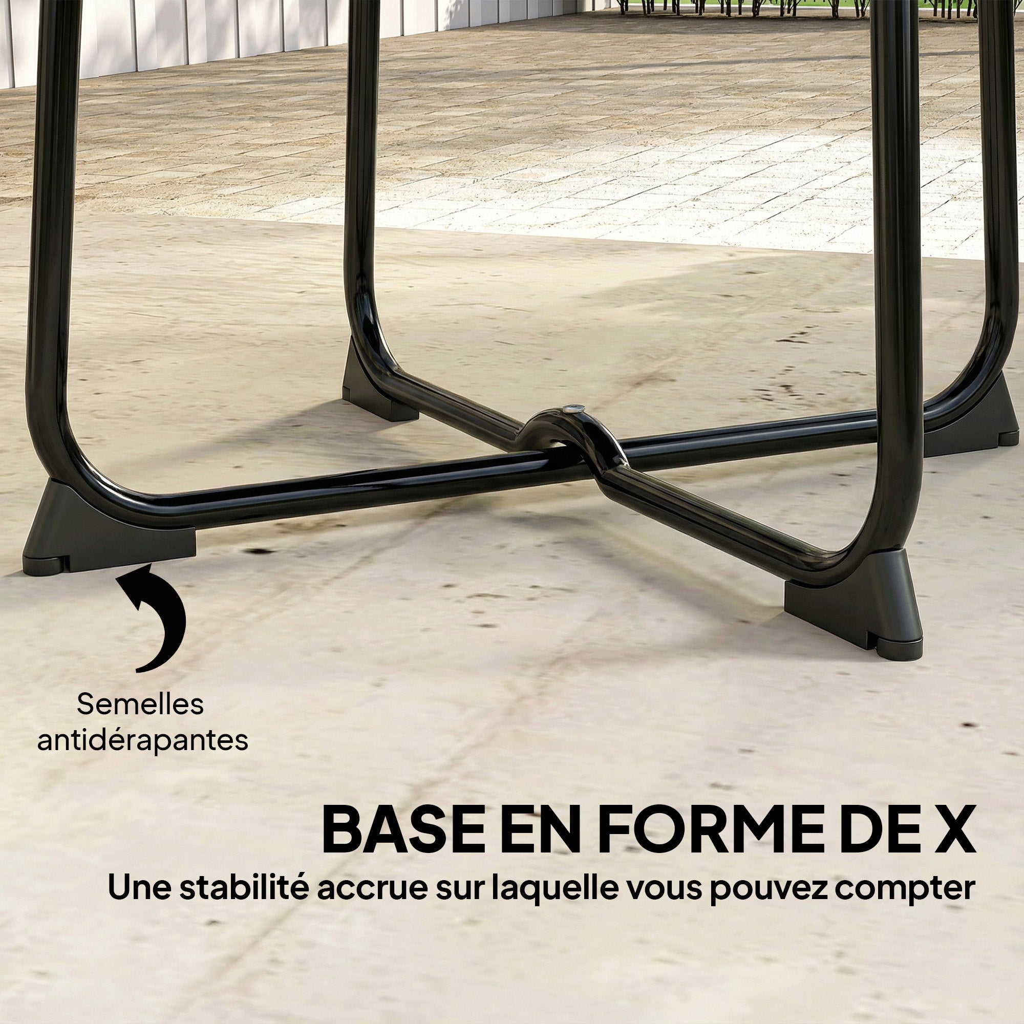 Table Basse Extérieure métal Outsunny - 6