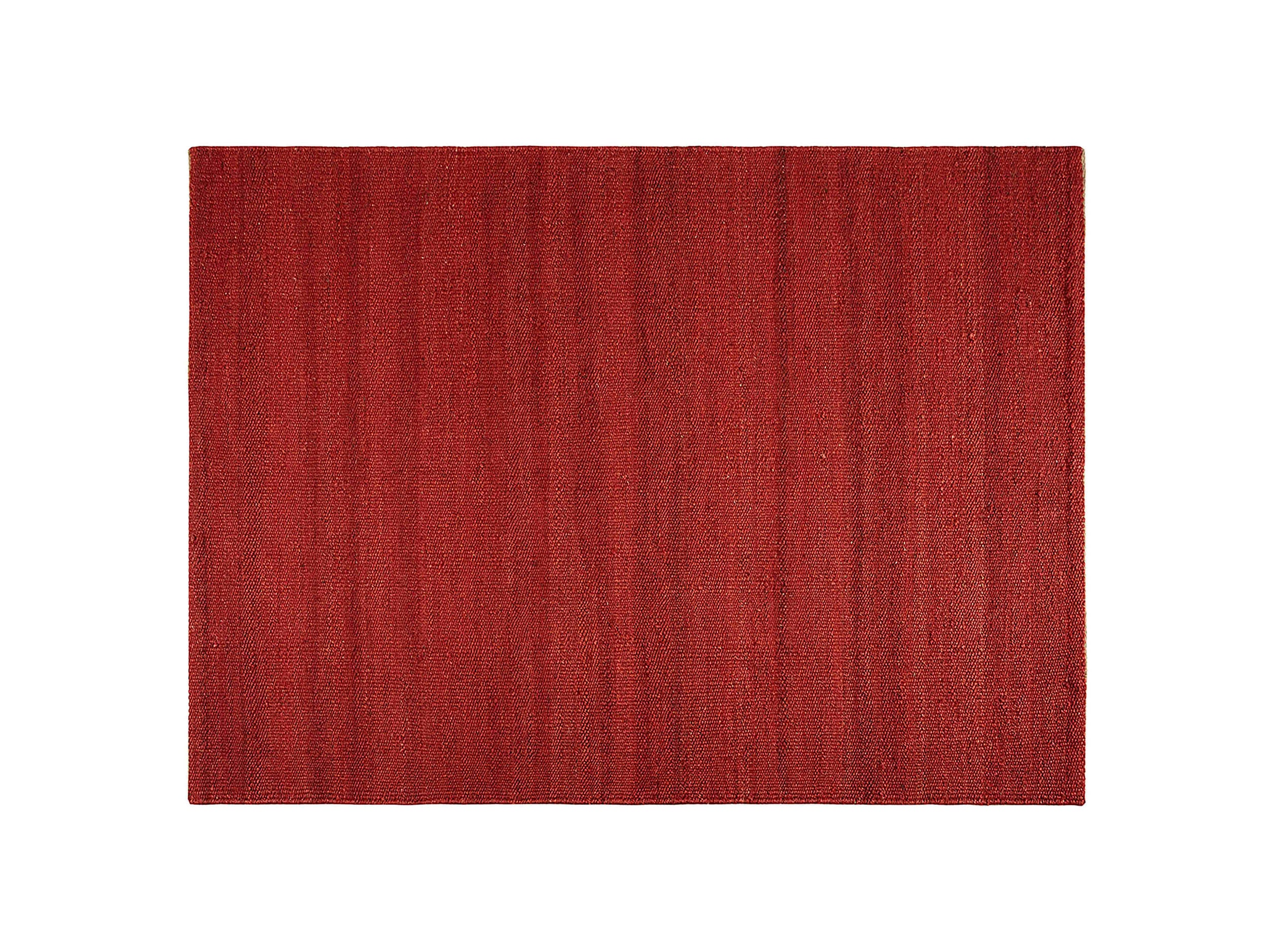 Ręcznie pleciony dywan z juty Red 120x170 cm – Ekologiczny, trwały, idealny do każdego wnętrza
