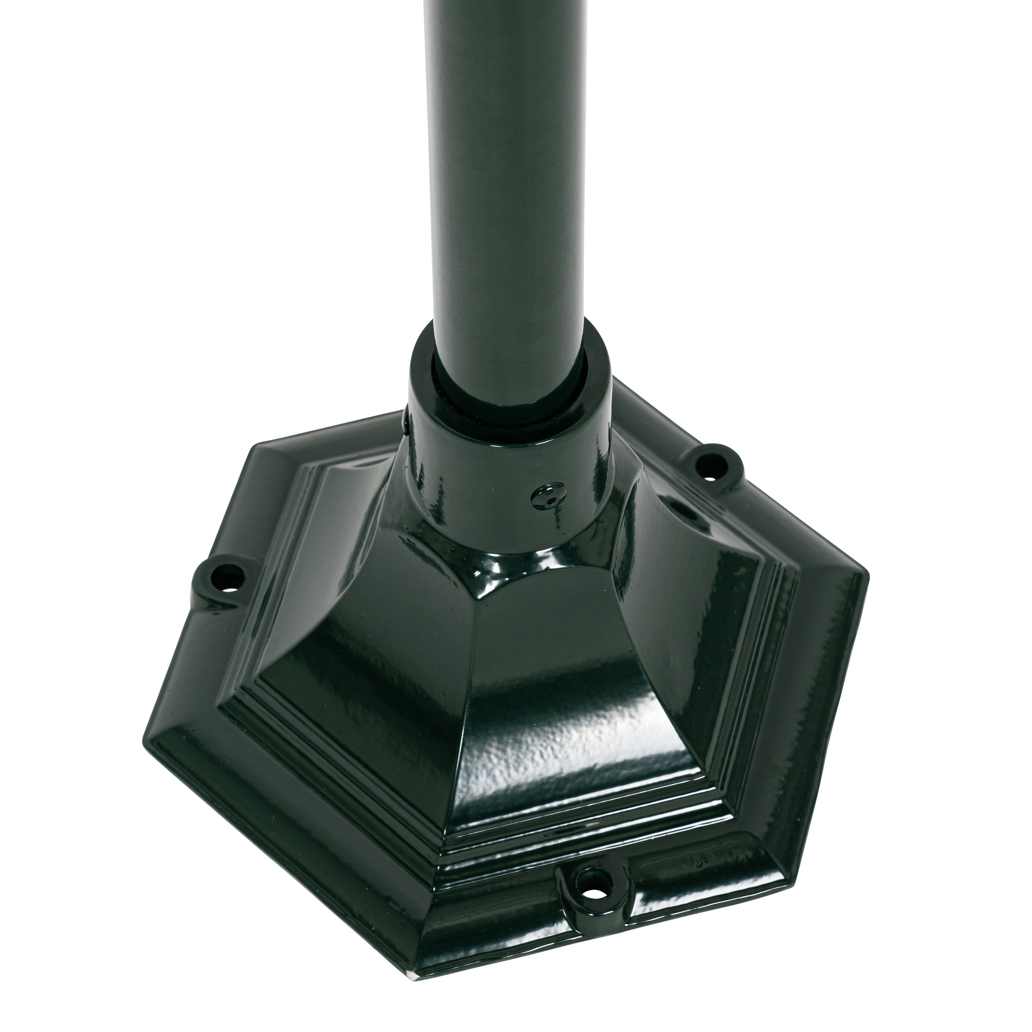 Qazqa classic-antique lanterne da esterno per giardino - New Orleans - verde, max. 60w, compatibile con lampadines LED, e27 - 7